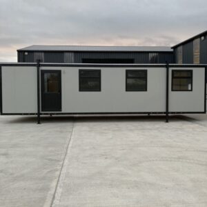 36ft x 11ft Purpose-Built Hair Salon Cabin | Professional & Ready-to-Use image